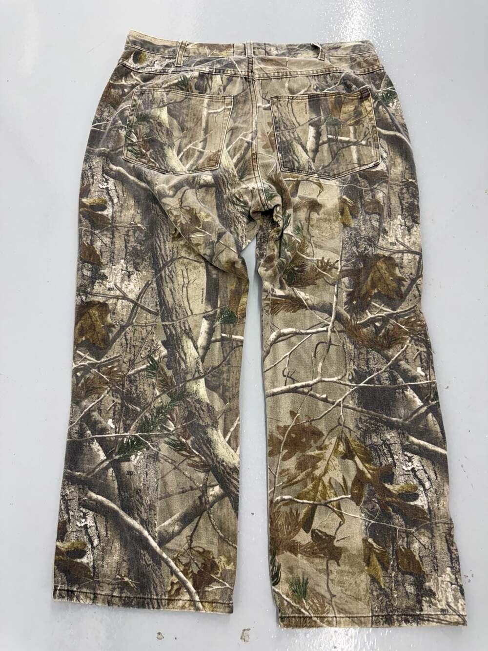Realtree Men's Camouflage Double Knee Hunting Jeans 38x30